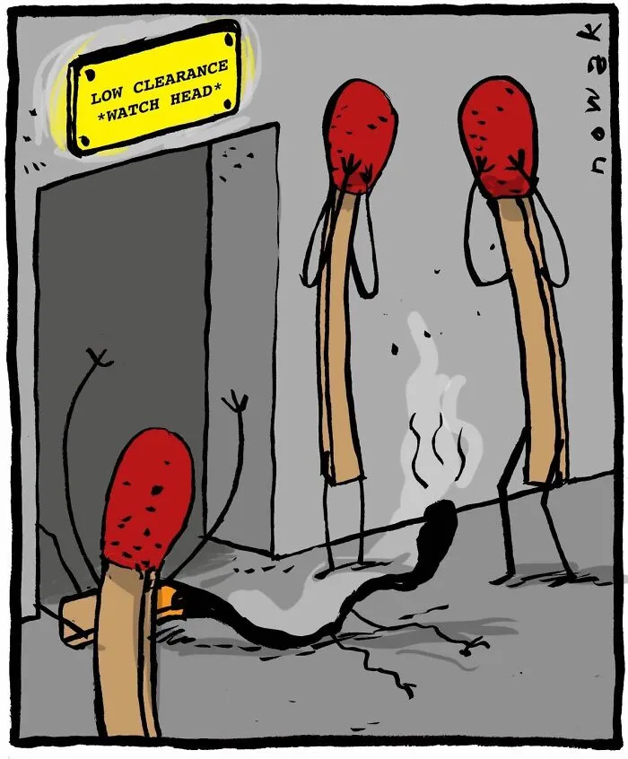 This Comics Artist Finds Humor In The Most Ridiculous Scenarios (50 New Pics)
