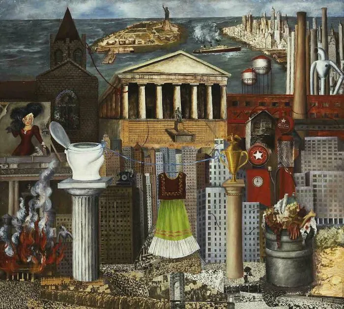 My Dress Hangs There By Frida Kahlo (1933)