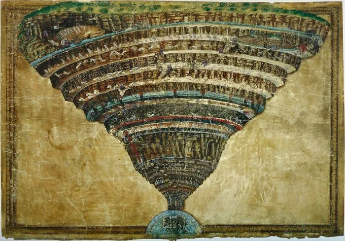 Inferno By Sandro Botticelli (1490s)