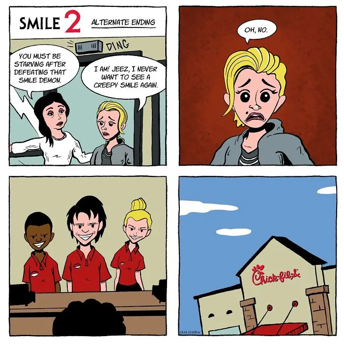 This Artist Created 40 Comics Where The Punchline Is Always The Last Thing You Expect