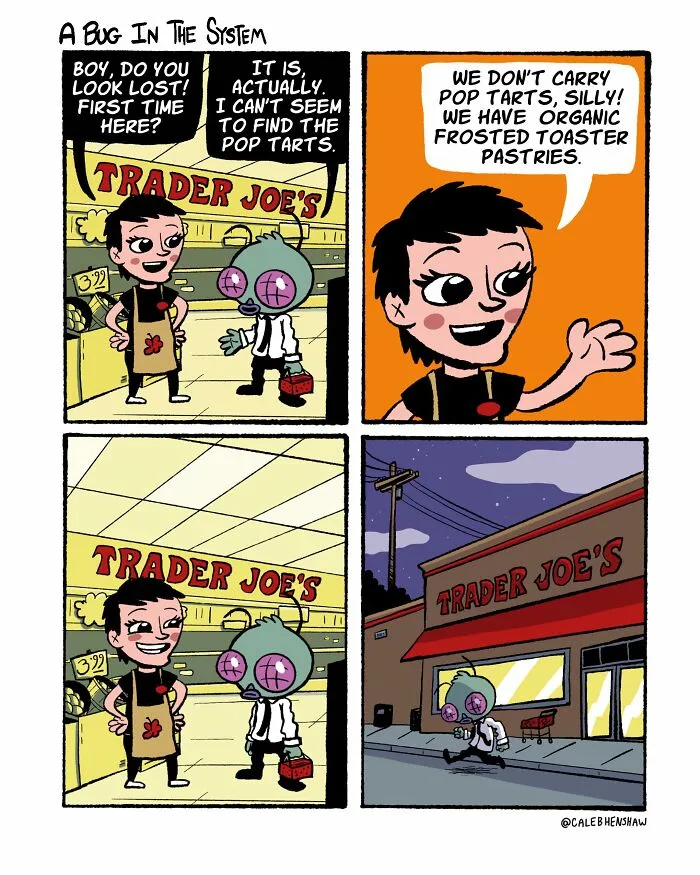 This Artist Created 40 Comics Where The Punchline Is Always The Last Thing You Expect
