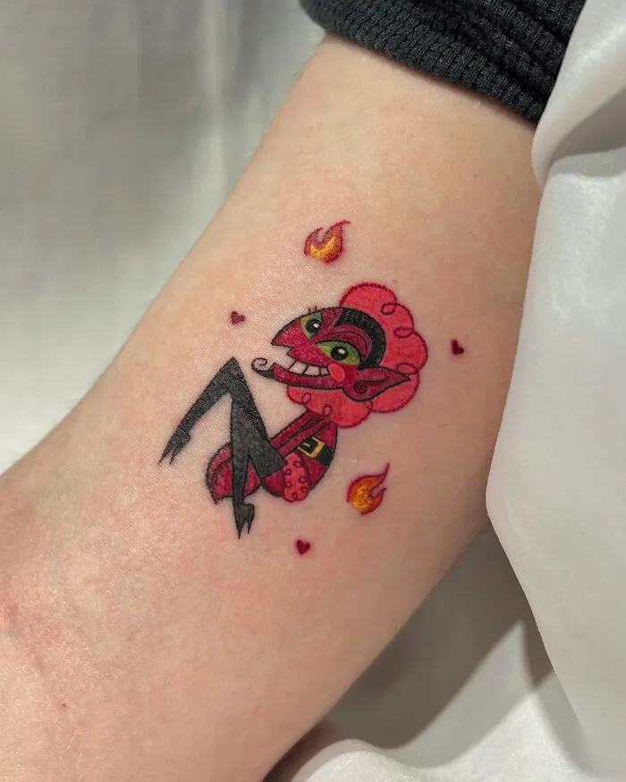 30 Tattoos By This Artist That Look Like They Were Scribbled With Pastel Crayons
