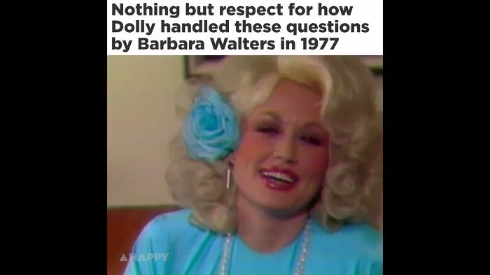 Dolly Parton Outclasses Barbara Walters' Rude Question (1977)