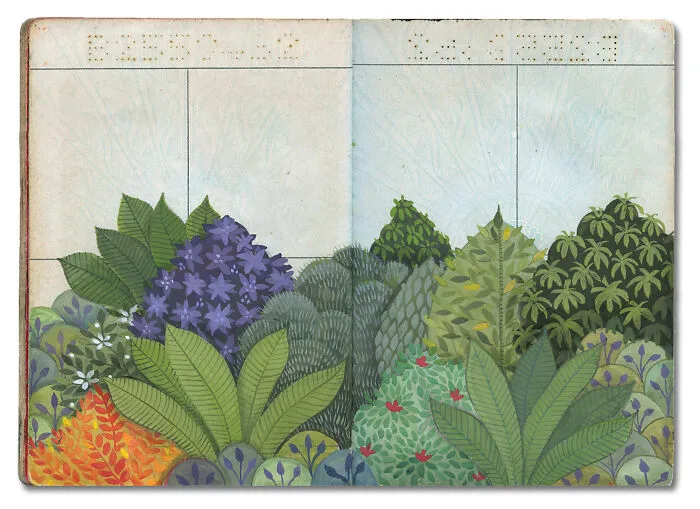16 Beautiful Paintings Created Inside This Artist's Late Father's Passport