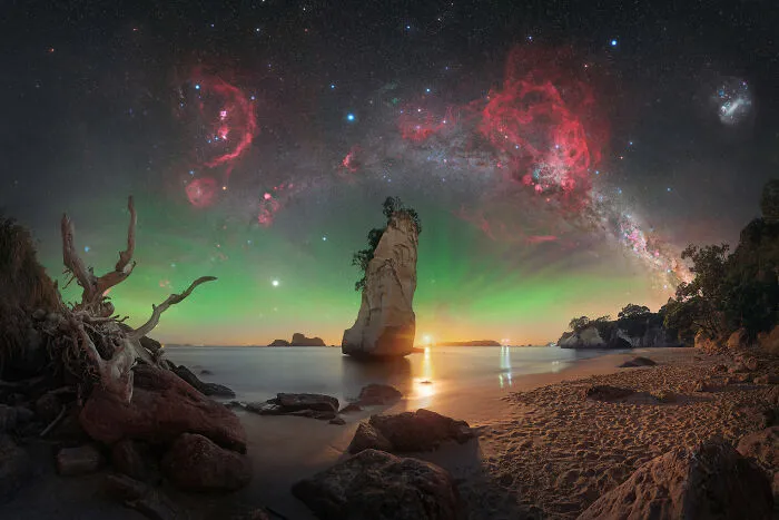 “Te Hoho Rock Moonrise” By Evan Mckay