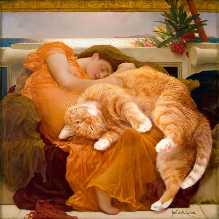 “Flaming June, True Version”