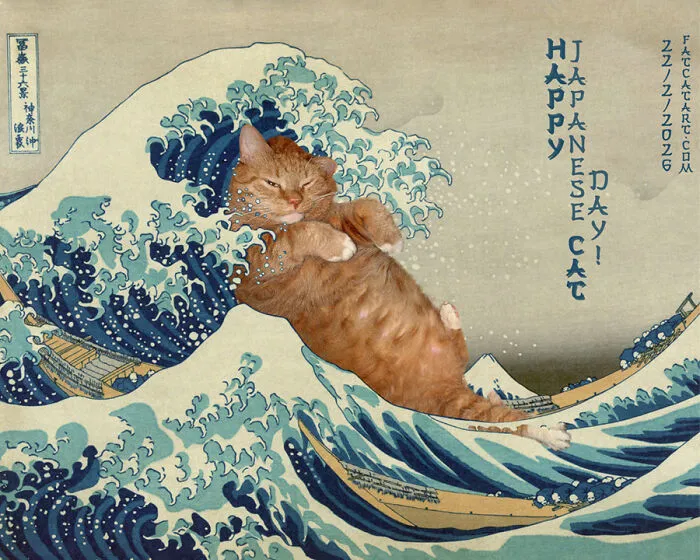 “Great Wave Off Cat-Nagawa”