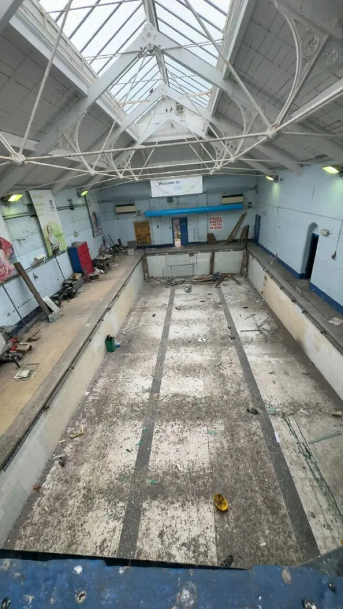 Abandoned Woolton Baths, United Kingdom