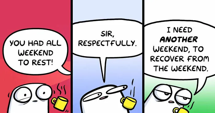 42 New Adorable Comics By Adam Foreman About A Marshmallow Dealing With The Ups And Downs Of Life