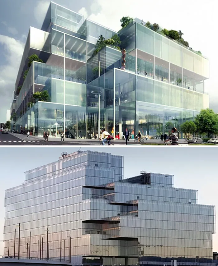 Vision vs. Reality. Platinan In Gothenburg, Sweden