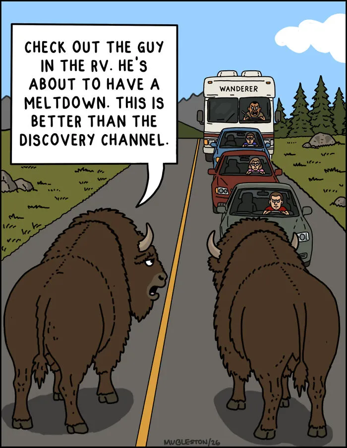 30 Dry Humor Comics By This Artist That Take Everyday Situations In The Strangest Directions