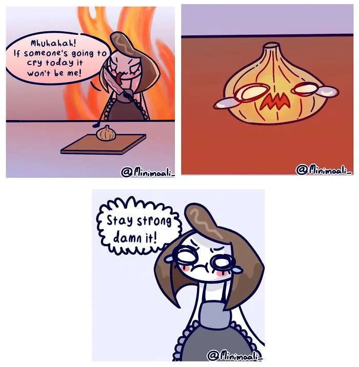 22 Funny Comics By Minimaali Where Ordinary Situations Escalate Very Quickly