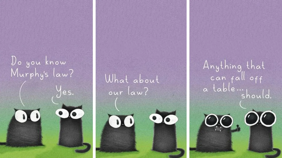 41 New Cat Illustrations By Luis Coelho That Are Cute, Clever, And Uplifting