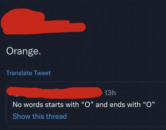 I Don't Know What They Thought The Question Was