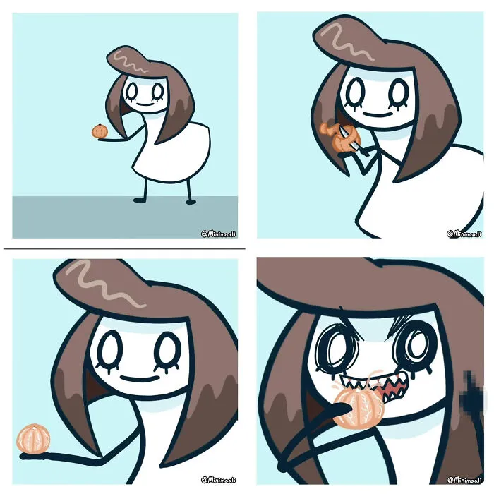 22 Funny Comics By Minimaali Where Ordinary Situations Escalate Very Quickly