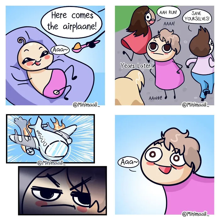 22 Funny Comics By Minimaali Where Ordinary Situations Escalate Very Quickly