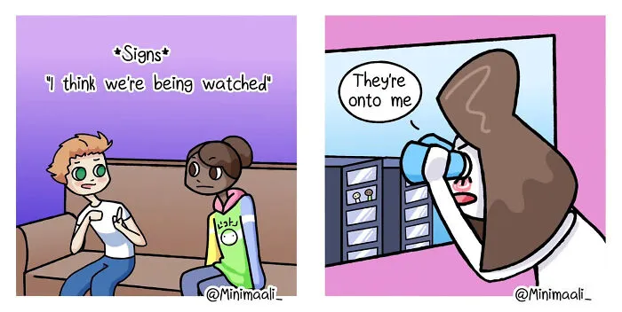 22 Funny Comics By Minimaali Where Ordinary Situations Escalate Very Quickly