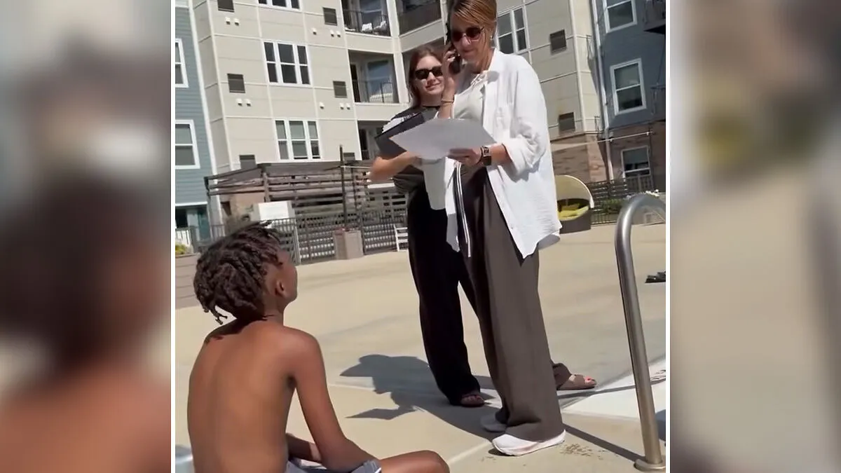 Major Twist In Case Of White "Karen" Who Confronted Black Dad With Kids At Pool As CCTV Footage Turns The Tables