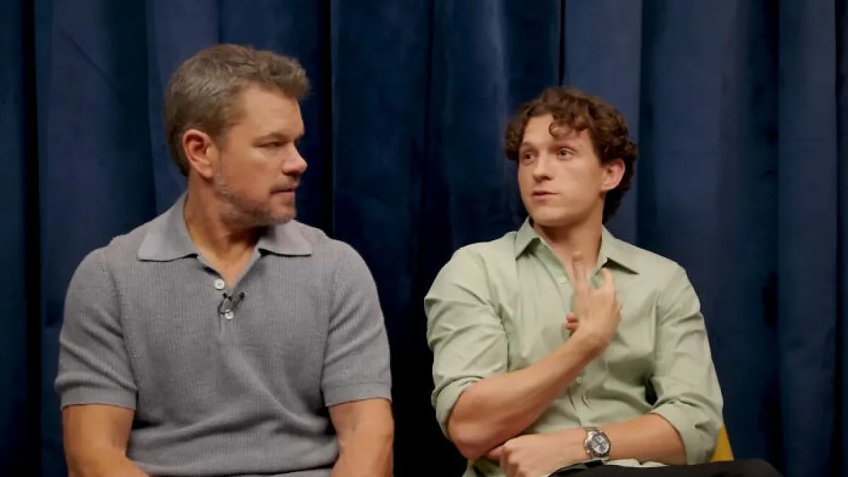 Matt Damon Shuts Down Tom Holland After He Ranked Himself Among The Greatest Actors In The History Of Britain