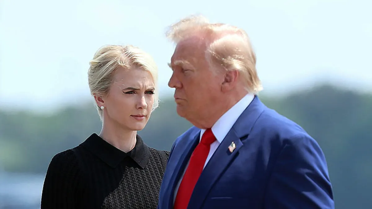 Trump Makes Intervention As Glamorous Aide's "Dangerous" Secret Is Exposed In Security Leak