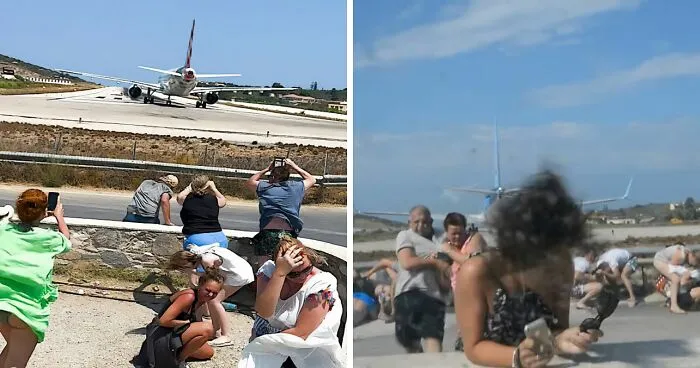 52YO Woman Hospitalized With Severe Injuries After Being Slammed To The Ground By Plane's Jet Engine