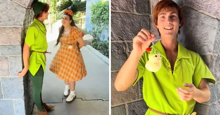 "Disney Adult" Accused Of Stalking Park’s Peter Pan Actors Creeps Out Netizens In Viral Video: "He Hates You"