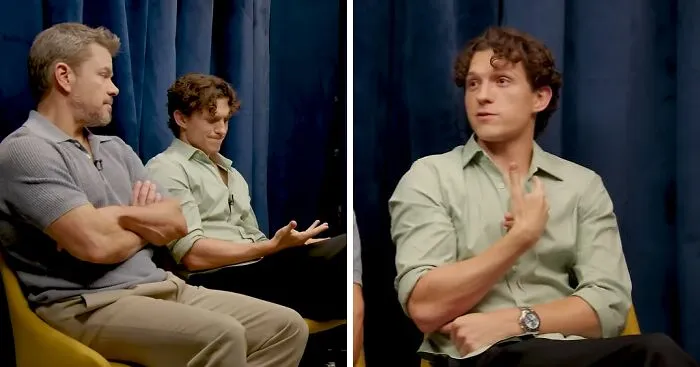 Matt Damon Shuts Down Tom Holland After He Ranked Himself Among The Greatest Actors In The History Of Britain