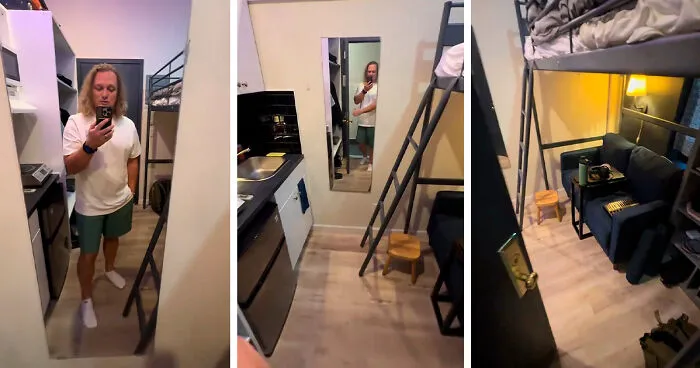 Man Reveals The Harsh Reality Of Living In A 90‑Square‑Foot NYC Apartment: "Urban Prison Cell"