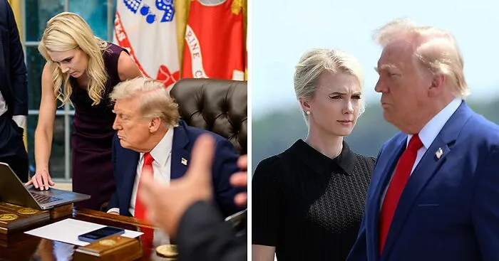 Trump Makes Intervention As Glamorous Aide's "Dangerous" Secret Is Exposed In Security Leak