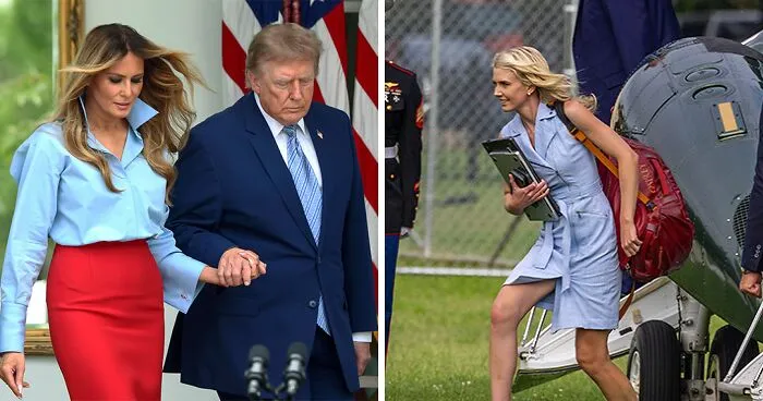 Melania Trump's Gesture With Donald Sparks Frenzy As She Reappears After Weeks Amid President's Aide Scandal