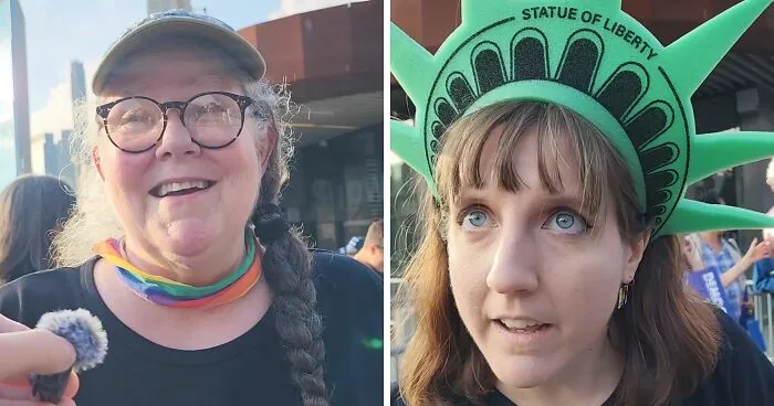 Anti-Trans Protesters Made To Look Foolish As They Fumble Over Reporter's Simple WNBA Question