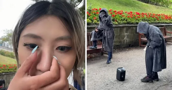 International Student Issues Urgent Plea After She's Punched By Group Of Kids Wearing Bathrobes In Scotland