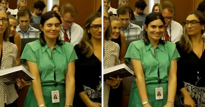 "Green Dress Lady" From Lindsay Clancy Trial Identified After Viral Video Sparks Backlash