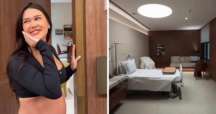Pregnant Influencer Shows Off Luxurious Maternity Suite Provided By Billionaire Baby's Dad, It Backfires