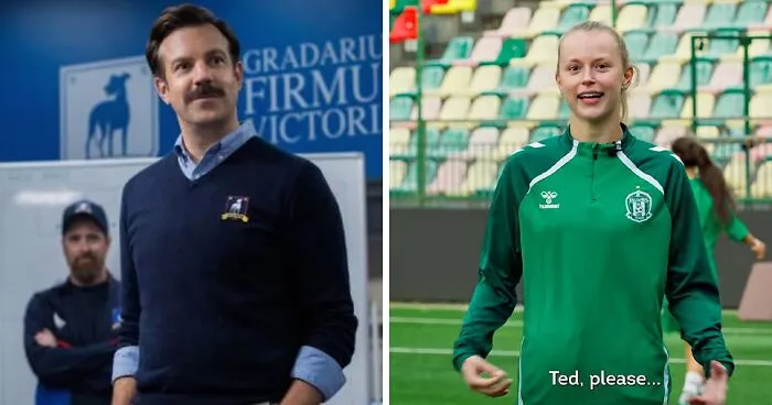 Lithuanian Soccer Team Finds Brilliant Way To Promote Women's Sports By Inviting Jason Sudeikis To Coach Them
