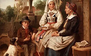 37 New Funny Edits By Varkey That Give Classical Paintings A Hilarious Modern Twist