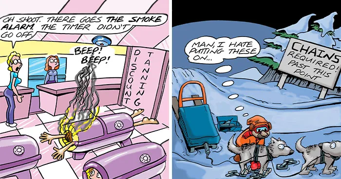 36 New Funny Comics By This Artist For People Who Like Their Humor A Little Weird 