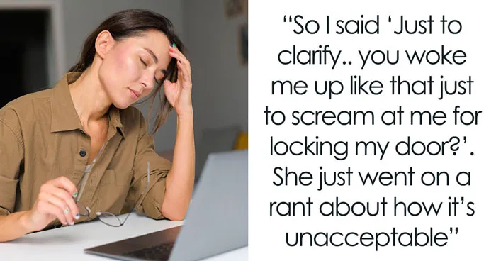 Mom Drives 22YO Daughter Crazy With "No Locked Door" Rule, Flies Into A Rage As She Does It Anyway