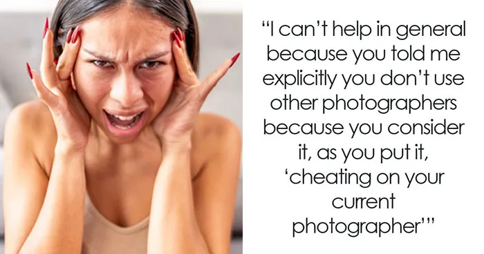 Photographer Has The Perfect Response After An Entitled Woman Demands He Honor A “Promise” He Never Made