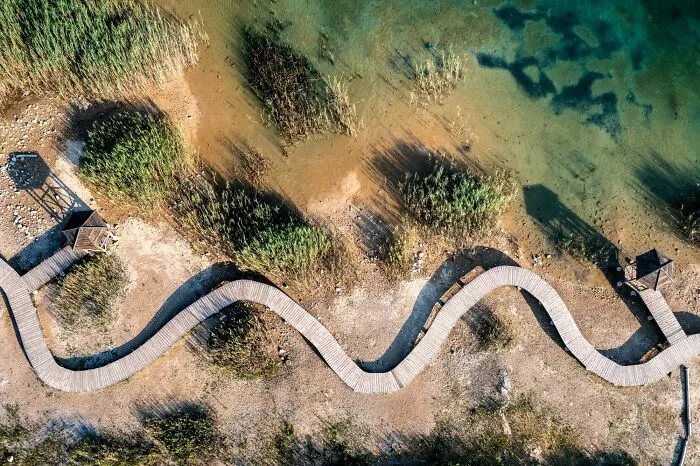 The Lake With Turquoise Water Is Drying Up In Poland