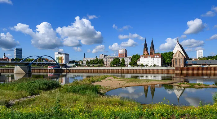 Low Water Levels On The Oder River
