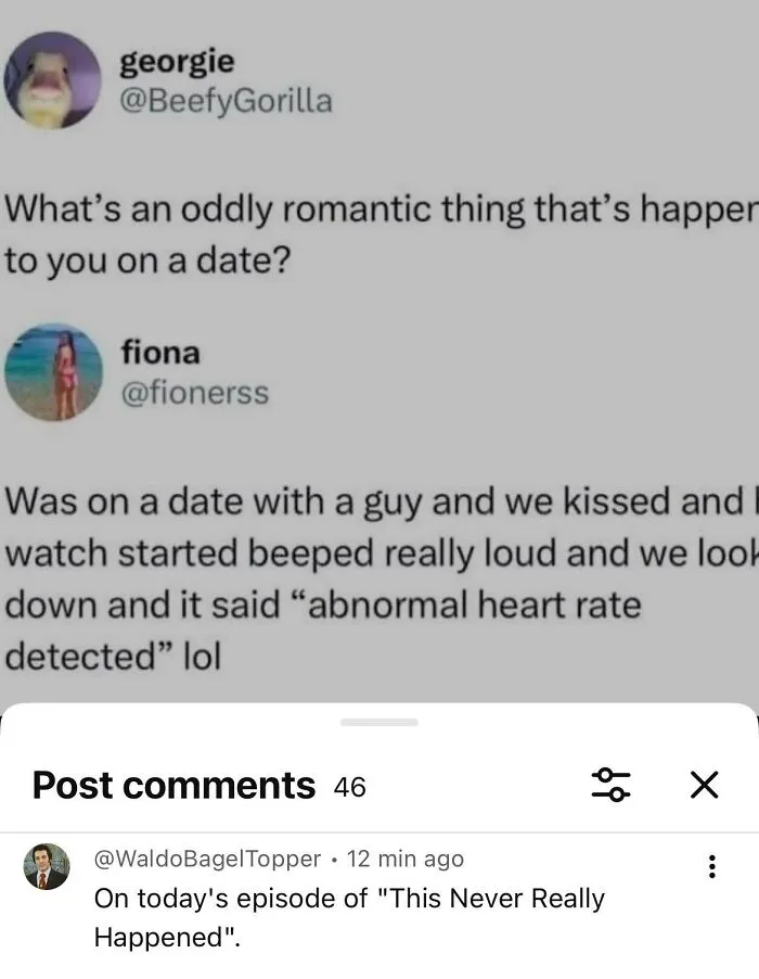 Kissing Someone You Have A Huge Crush On Doesn't Make Your Heart Rate Go Up!