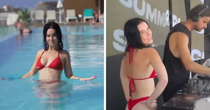 Fans Turn On Viral "Red Bikini Girl" Over New Videos: "Juice Out Of A Cherry Pit"