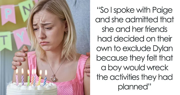 14YO Wants An All-Girls Birthday And Excludes Her Twin Brother, Mom Steps In And Cancels It