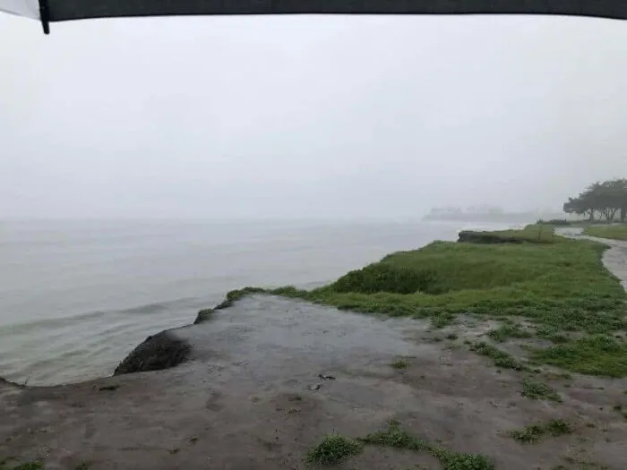 I Live In Texas Where I Do Not Get To See The Ocean A Lot. I Was Excited To Go On A Business Trip To Santa Barbara And See Sunny California. I Supposedly Came The One Week Out Of The Year It Rains