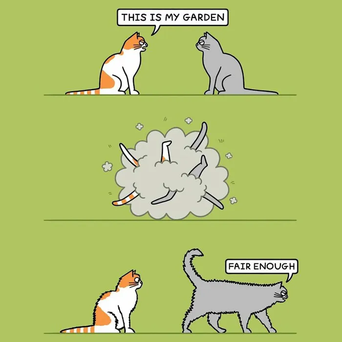 23 Delightfully Funny Cat Comics By Steve Nelson To Make Your Day Better