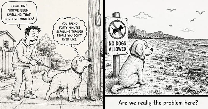 I Created 22 New Comics That Capture The Joy, Confusion, And Drama Of Being A Dog