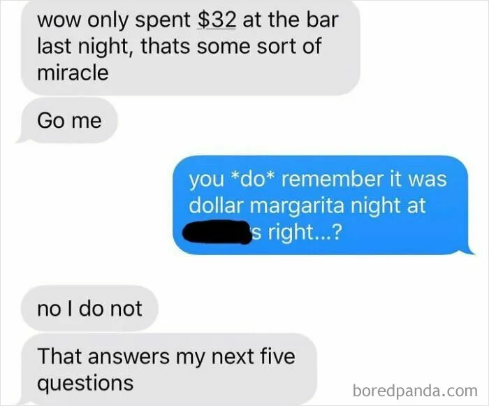 I Only Spent $32 Last Night
