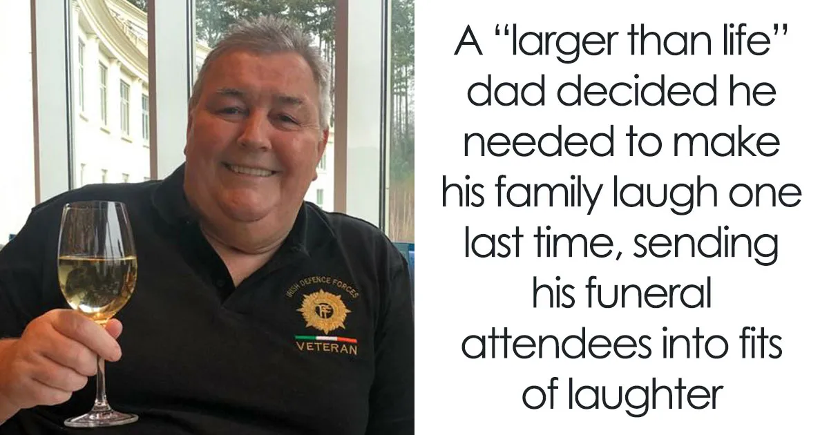 Funeral Ends Heartily After Late Dad's Last Prank Fulfills His Wish Of Making People Laugh