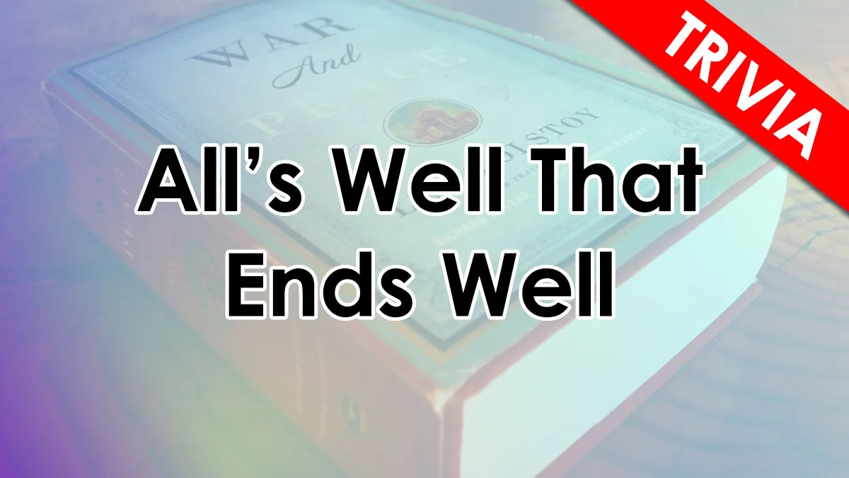 “Are You A True Literary Expert?”: Identify 24 Books Before They Got Famous Titles